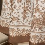 СКАТЕРТЬ КРУГЛАЯ " ROYAL GARDEN" 190 СМ,БЕЛЫЙ ,100% ХЛОПОК ,ТВИЛ С ПРОПИТКОЙ