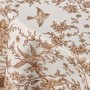 СКАТЕРТЬ КРУГЛАЯ " ROYAL GARDEN" 150 СМ,БЕЛЫЙ ,100% ХЛОПОК ,ТВИЛ С ПРОПИТКОЙ