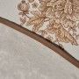 СКАТЕРТЬ КРУГЛАЯ " ROYAL GARDEN" 150 СМ,БЕЛЫЙ ,100% ХЛОПОК ,ТВИЛ С ПРОПИТКОЙ
